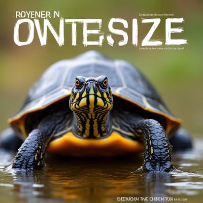 Magazine cover featuring a stunning photograph of a Blanding's Turtle, with a headline about conservation.