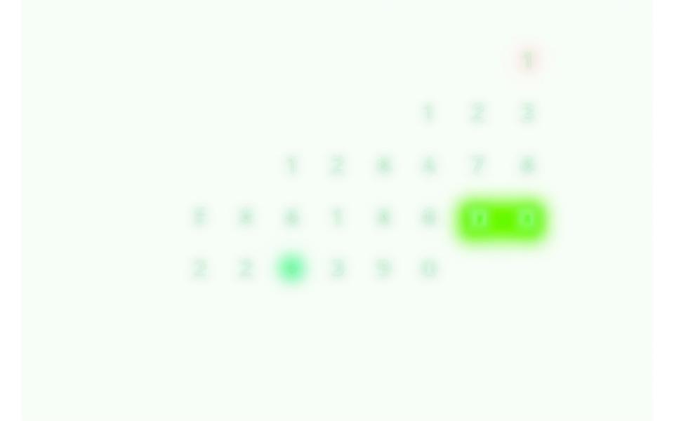 A clearly laid out, interactive-looking calendar displaying available dates for reptile photography expeditions, with green markers for open slots